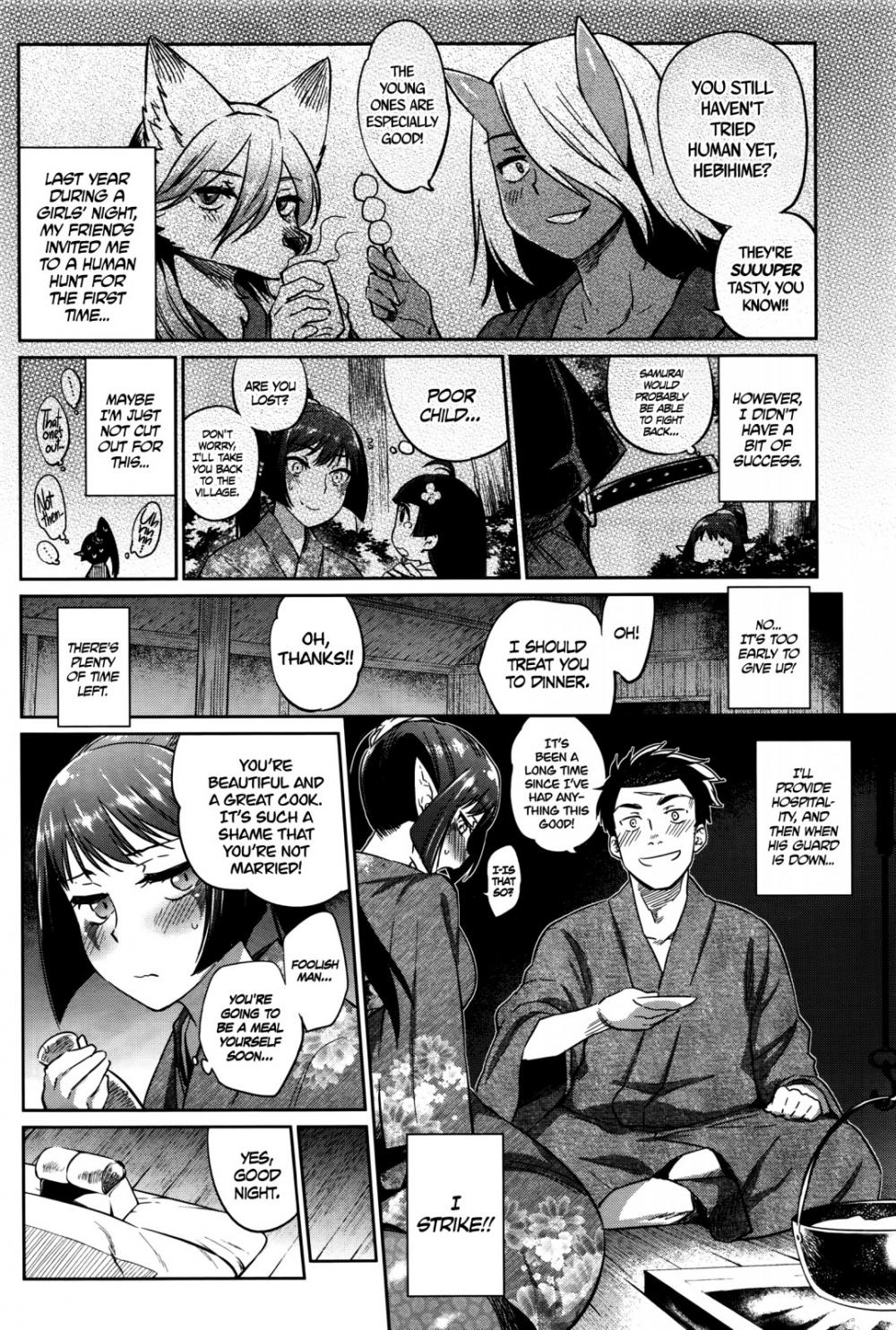 Hentai Manga Comic-A Monster's Hospitality-Read-4